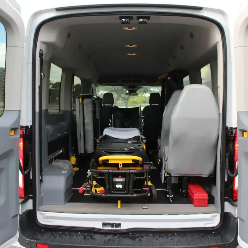The Westron Care team who provide CQC-registered patient transport